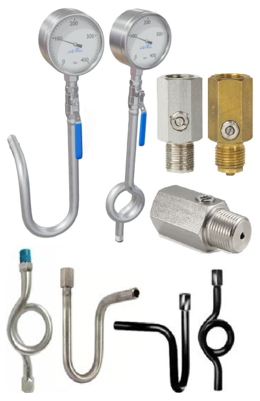 Gauge - Syphon Tube & Snubber