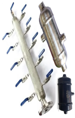 Air Header Distribution & Condensate Pot