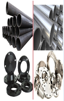Carbon Steel & SS Pipes & Flanges